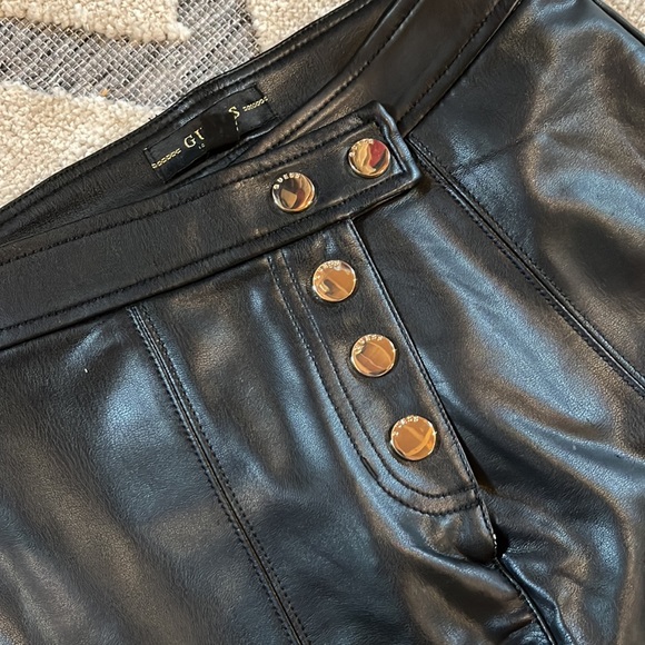Guess faux leather moto skinny leggings - Picture 3 of 6